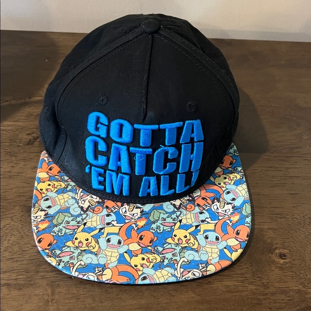 Pokemon gotta to catch ‘em  all Flat Bill Hat 2017